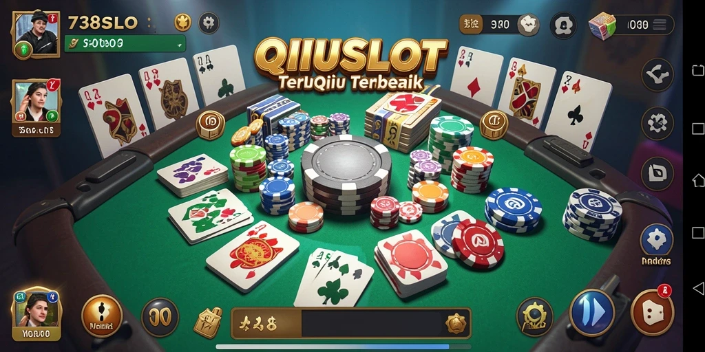 Tampilan seru gameplay QiuQiu di 738SLOT menunjukkan keseruan bermain.