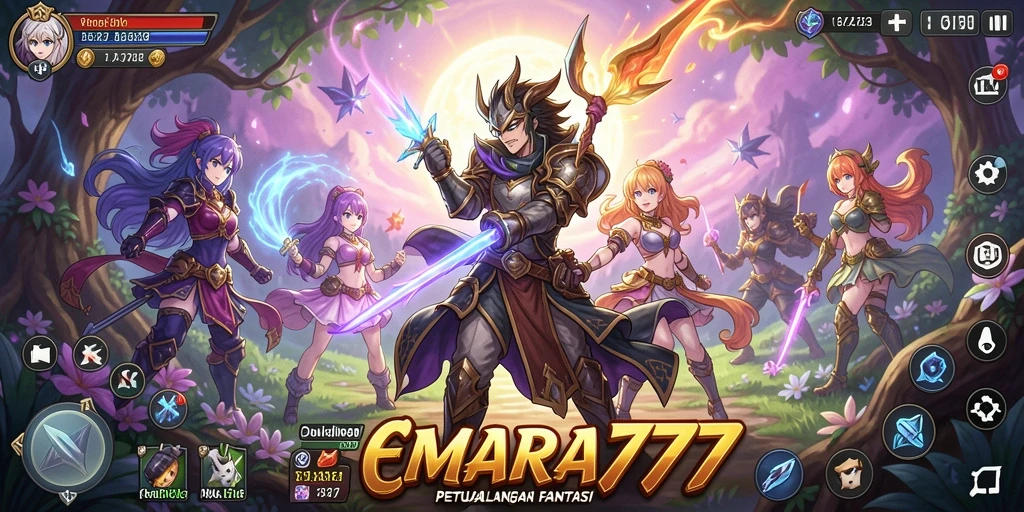 Tampilan gameplay CEMARA777 yang memukau dan seru.