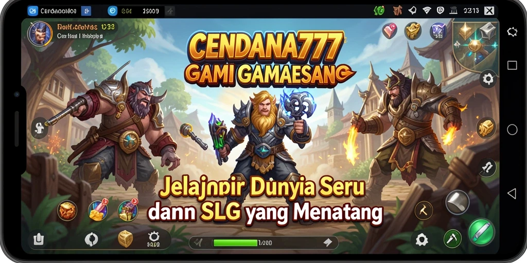 Tampilan menakjubkan dari gameplay CENDANA777 yang penuh strategi.