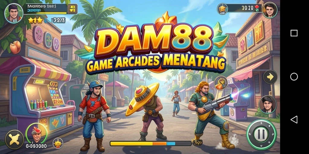 Tampilan gameplay menegangkan dari DAM88 yang menyajikan tantangan seru.