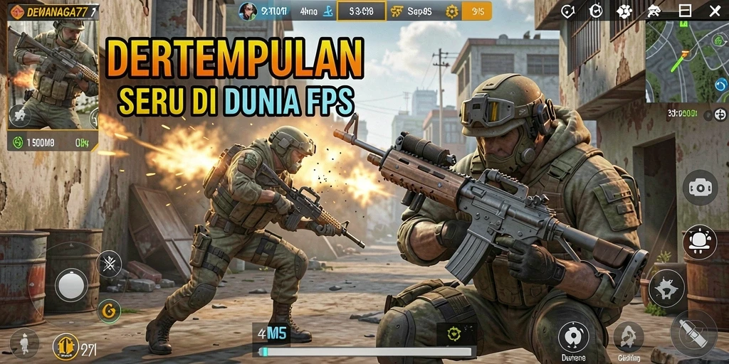Gameplay seru dengan grafik menawan di DEWANAGA77.