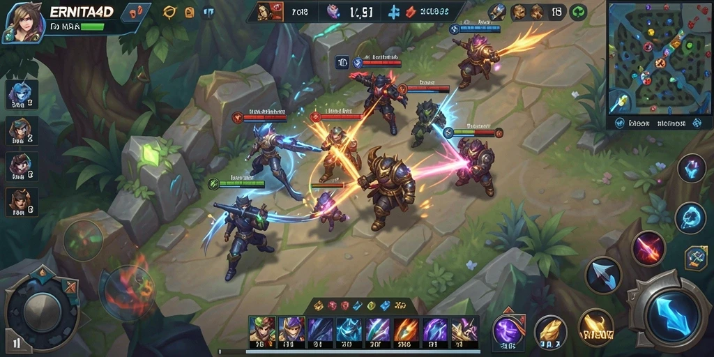 Tampilan dari gameplay <strong>ERNITA4D</strong> yang penuh aksi dan strategi.