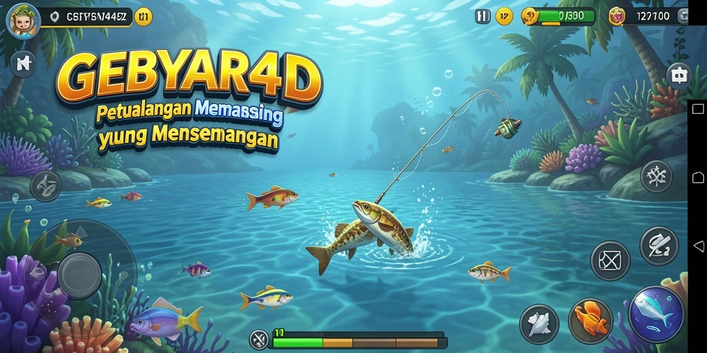 Tangkapan ikan yang luar biasa dalam game GEBYAR4D.