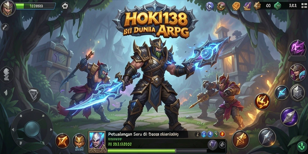 Tampilan gameplay HOKI138 dengan pertarungan seru dan karakter yang beragam.