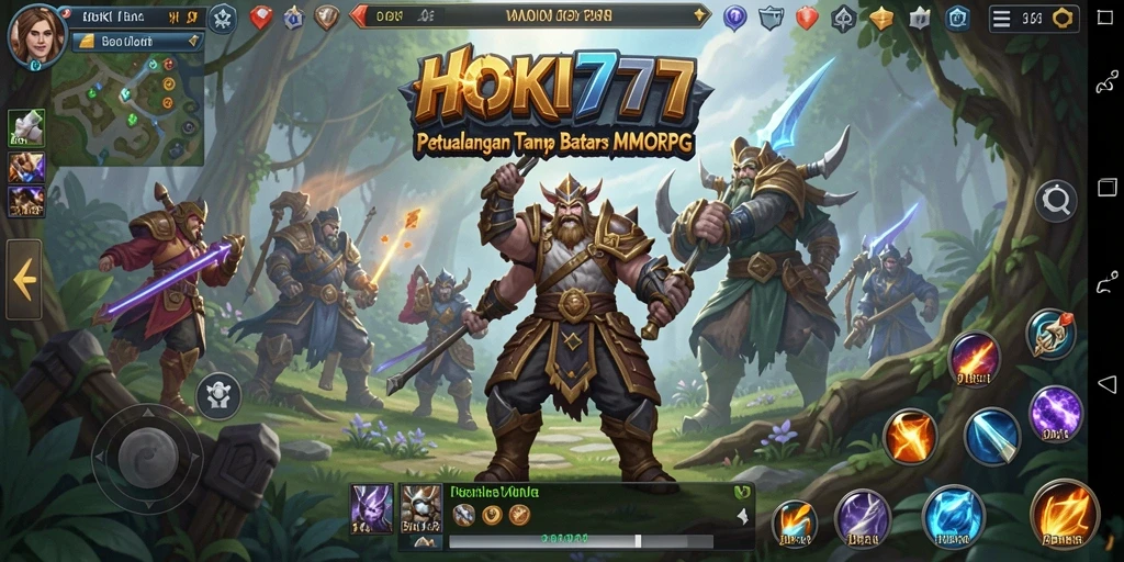 Tampilan gameplay HOKI777 yang penuh aksi dan petualangan.