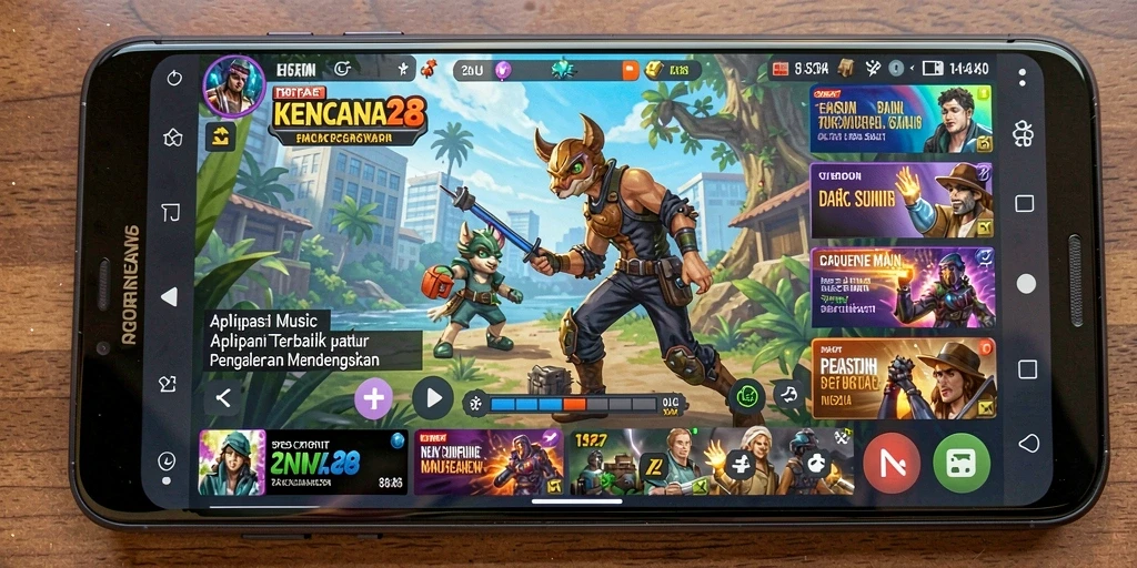 Tampilan menarik dari gameplay KENCANA28 yang memanjakan telinga.