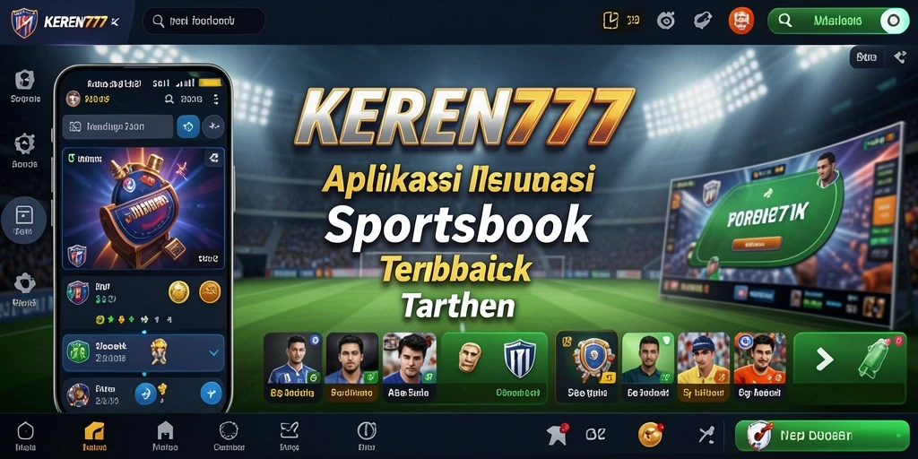 Tampilan gameplay yang menarik di aplikasi KEREN777 untuk taruhan olahraga.