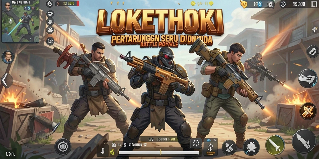 Gameplay seru di LOKETHOKI dengan intensitas tinggi.