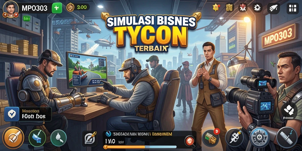 Tampilan gameplay menarik di MPO303 dengan elemen Tycoon.