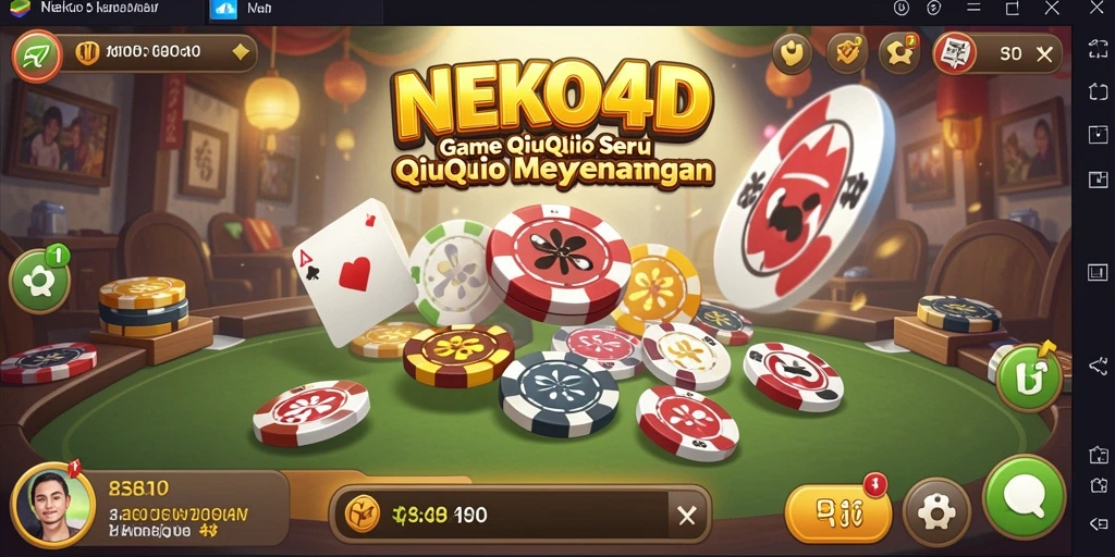Tampilan gameplay QiuQiu di NEKO4D yang seru dan menarik.