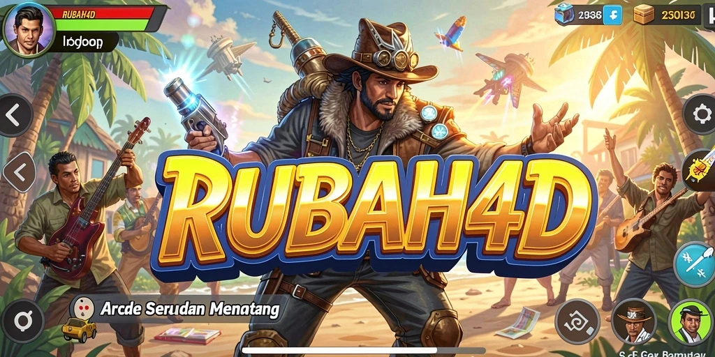 Tampilan gameplay seru dalam RUBAH4D yang menantang.