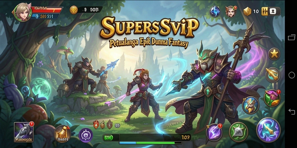 Gameplay seru dengan pertempuran dinamis dan karakter unik.