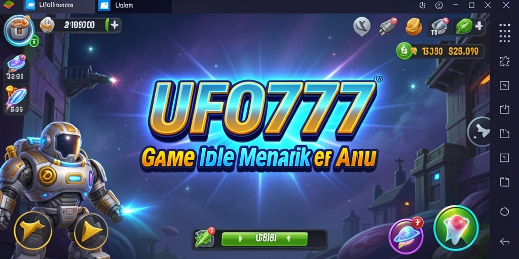 Tampilan gameplay UFO777 yang menarik dan penuh warna.